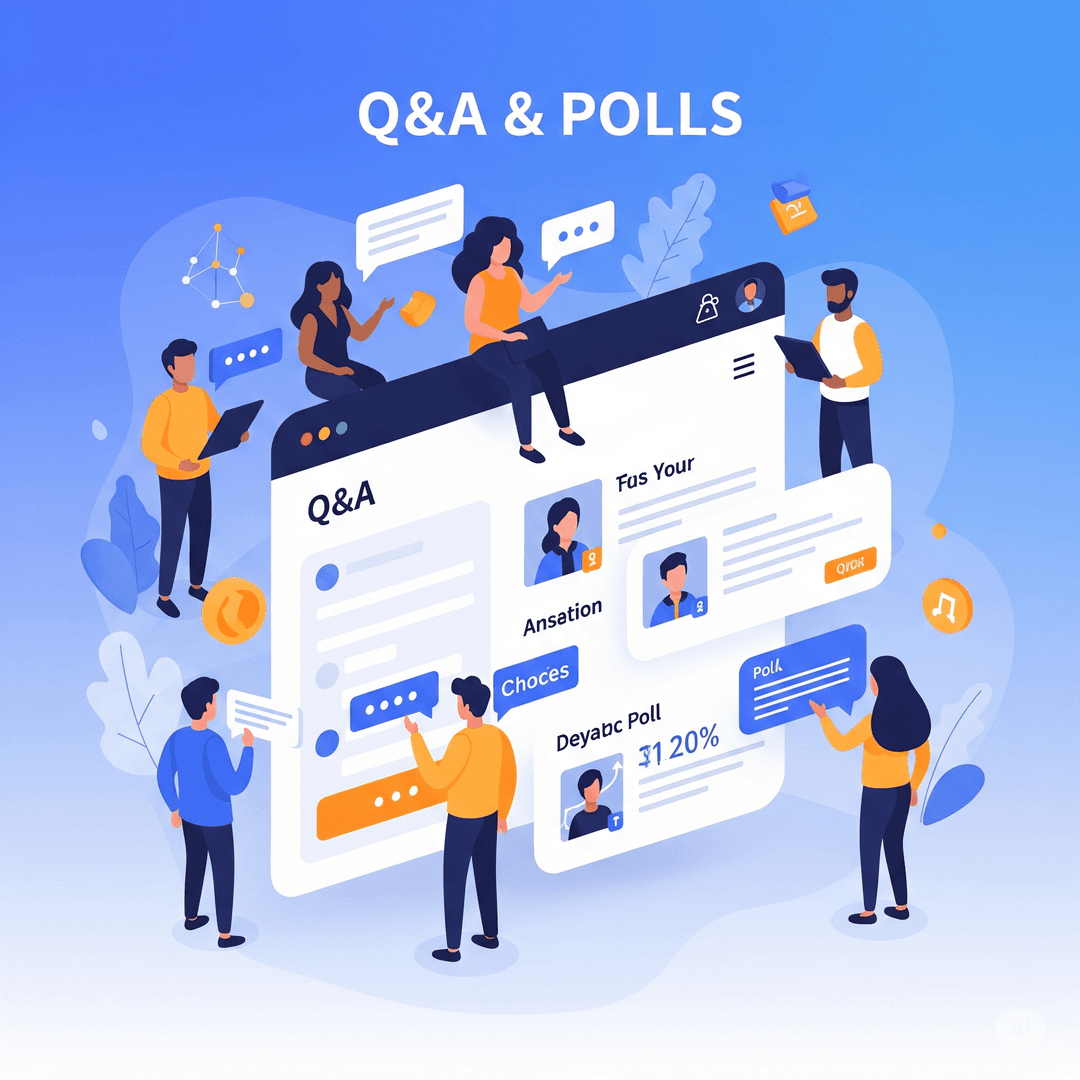 Q&A and Polls
